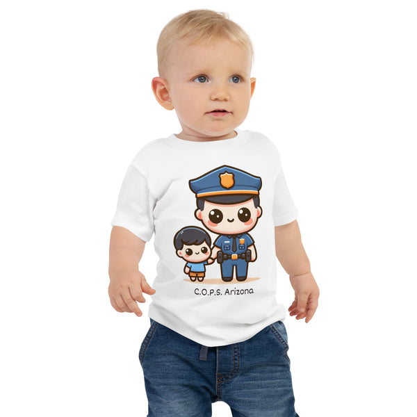 Baby Kawaii Male Officer and Child T-Shirt