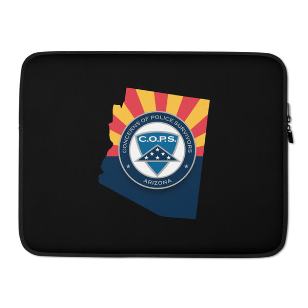 C.O.P.S. AZ Logo Laptop Sleeve