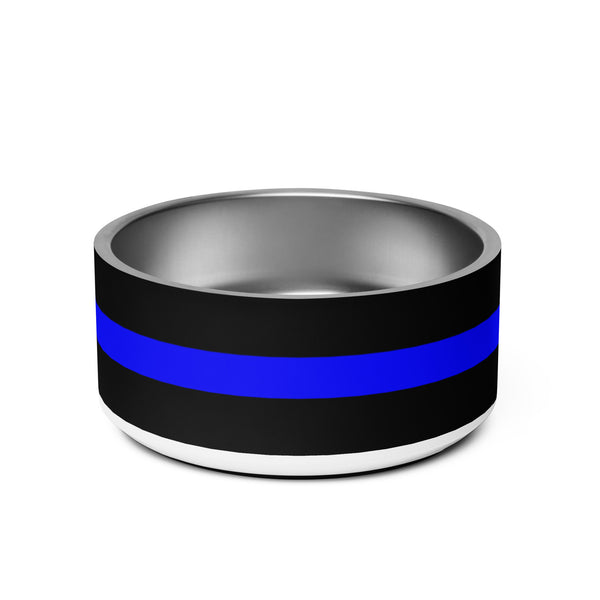 Thin Blue Line Pet Bowl