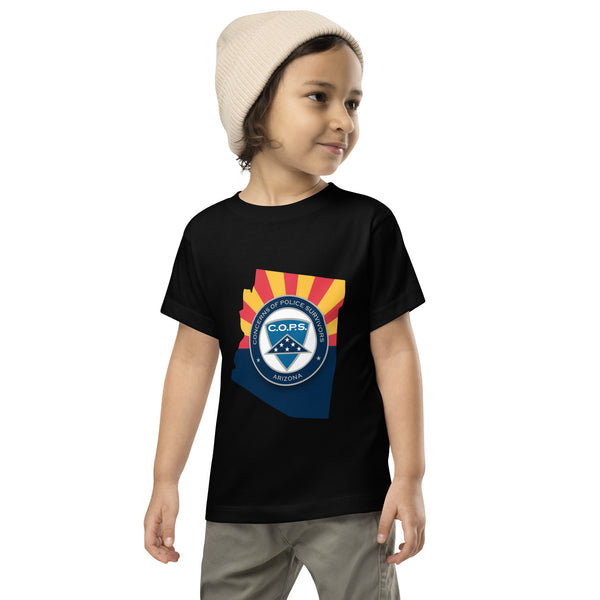 Toddler C.O.P.S. AZ Logo T-Shirt