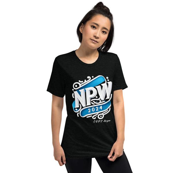 Women's NPW2024 Brush Stroke Tri-Blend T-Shirt