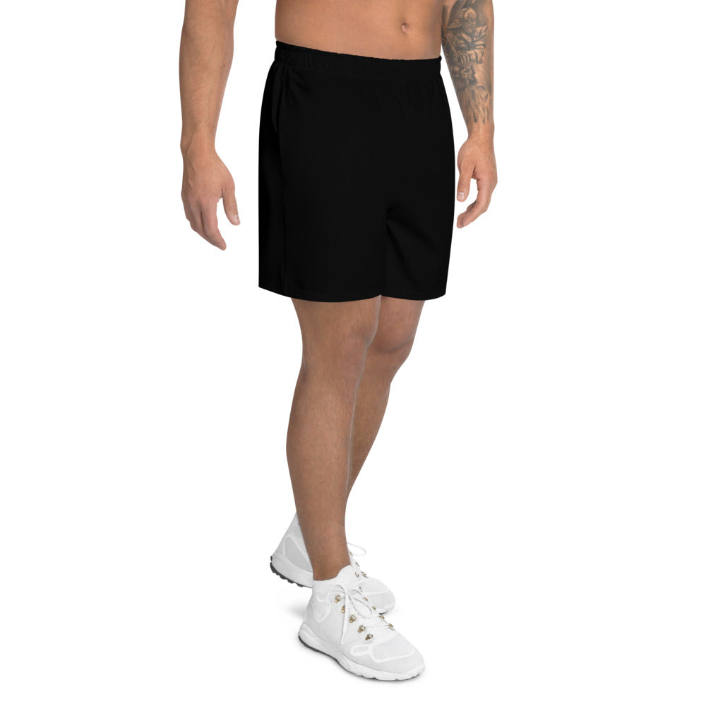 C.O.P.S. AZ Men's Athletic Long Shorts (Black)