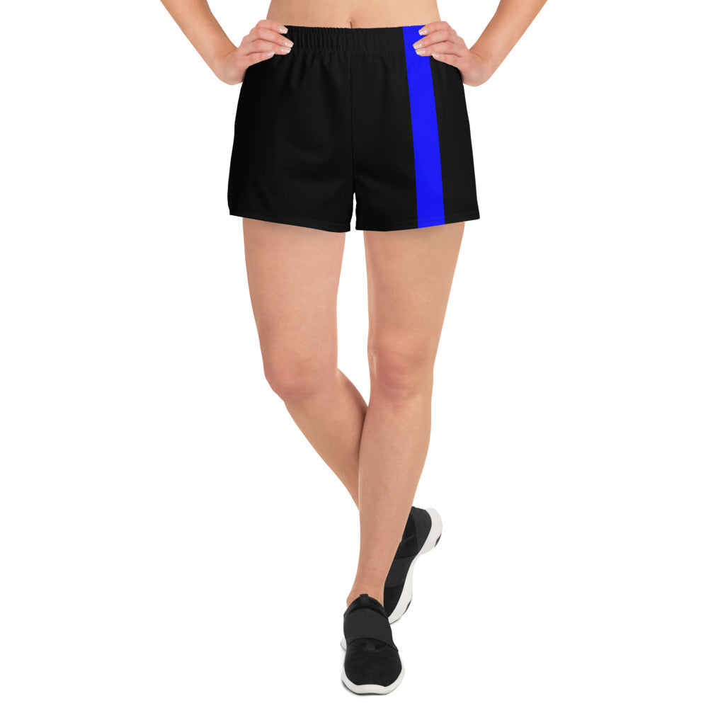 Thin Blue Line Women's Athletic Shorts