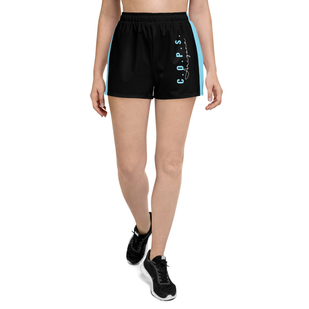 C.O.P.S. Arizona Women's Athletic Shorts (Teal)
