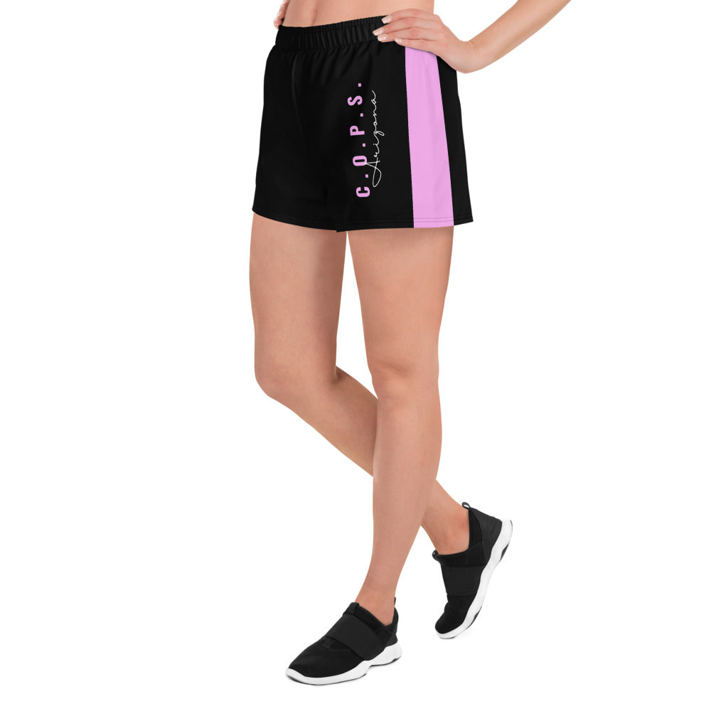 C.O.P.S. Arizona Women's Athletic Shorts (Pink)