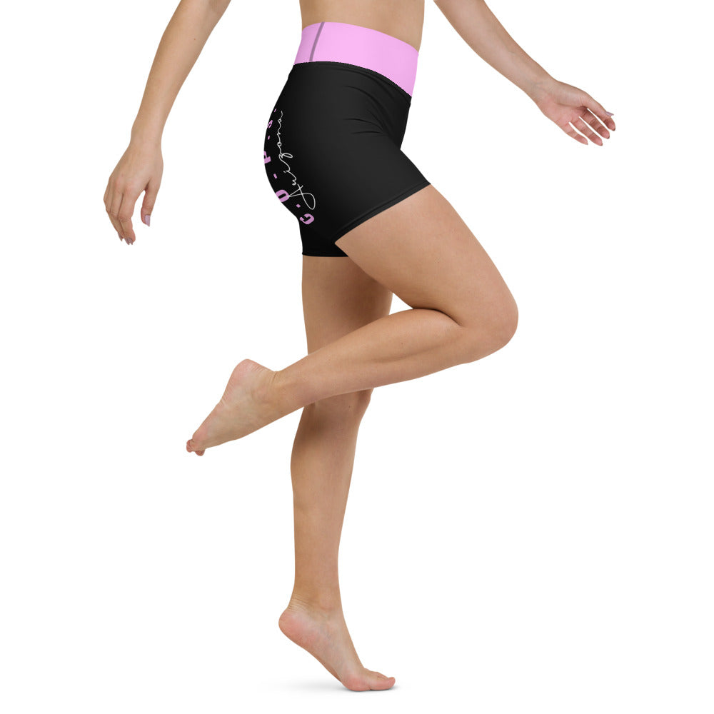 C.O.P.S. Arizona Yoga Shorts (Pink)