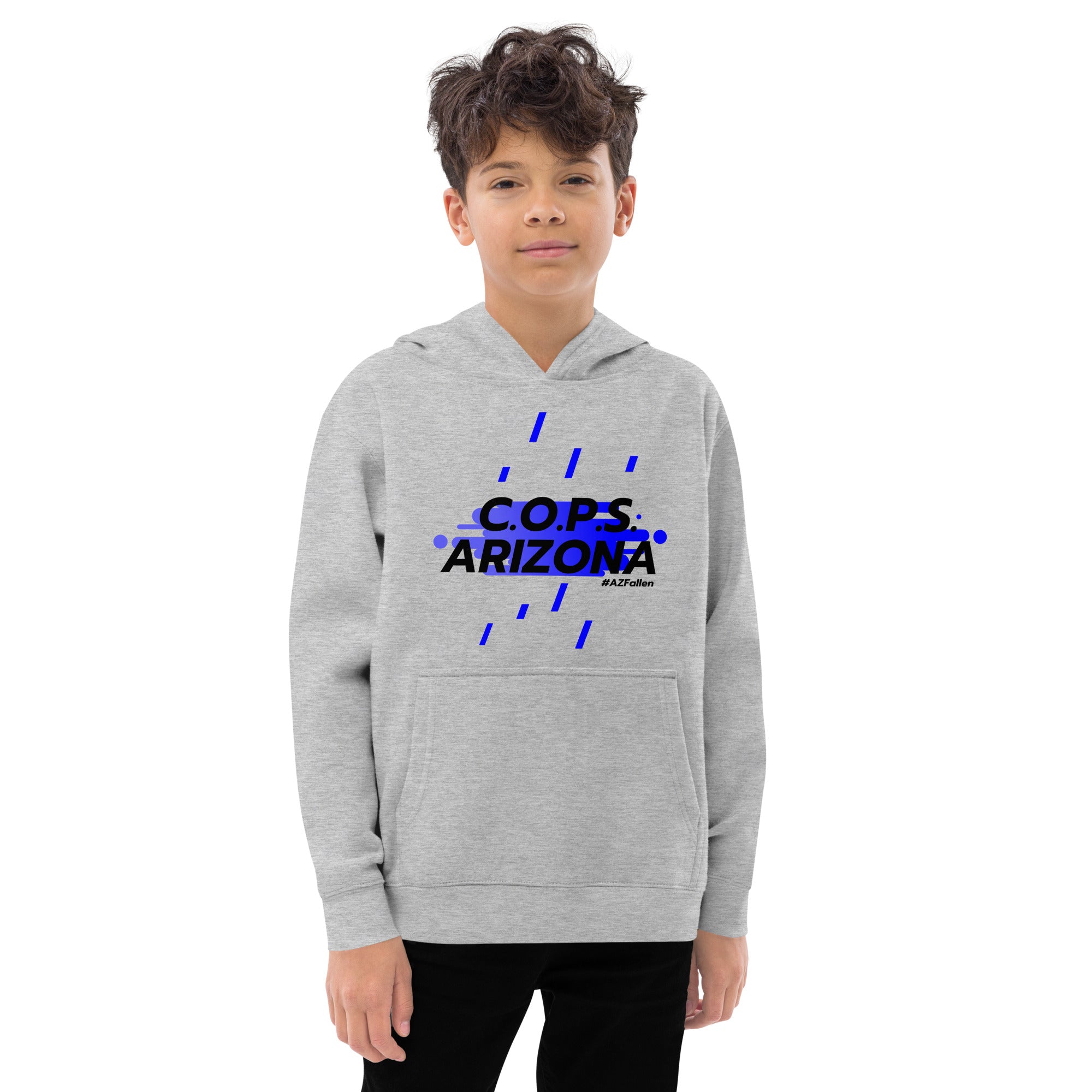 COPS Arizona Shapes Kids fleece hoodie