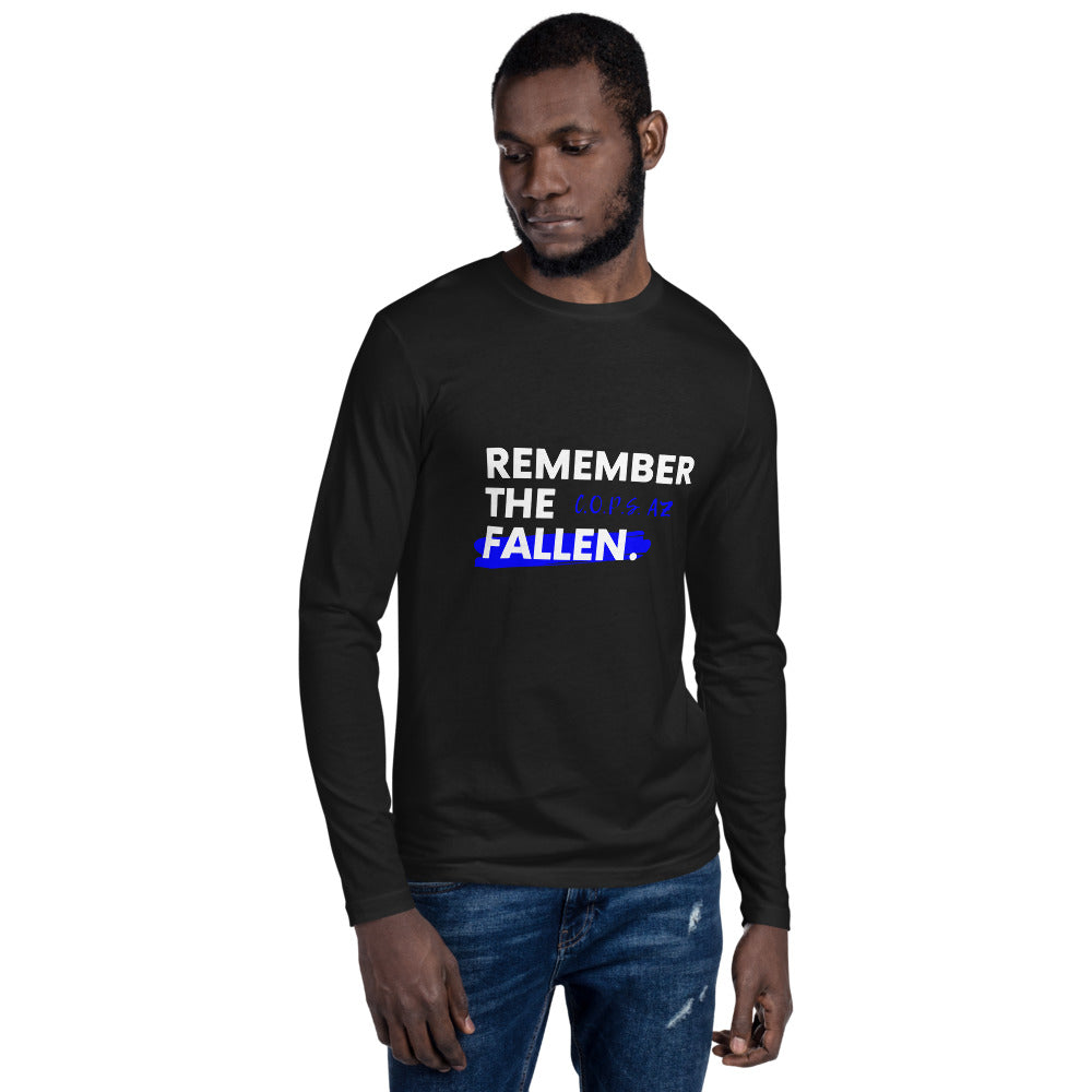 Remember the Fallen Men's Long Sleeve Fitted Tee