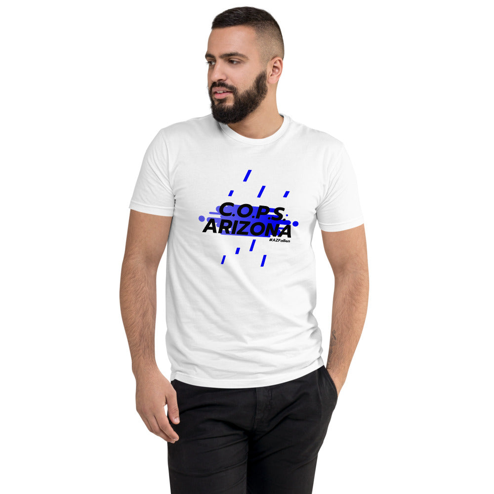 AZ Shapes C.O.P.S T-shirt – C.O.P.S. Sleeve Store Fitted Arizona Short Men\'s