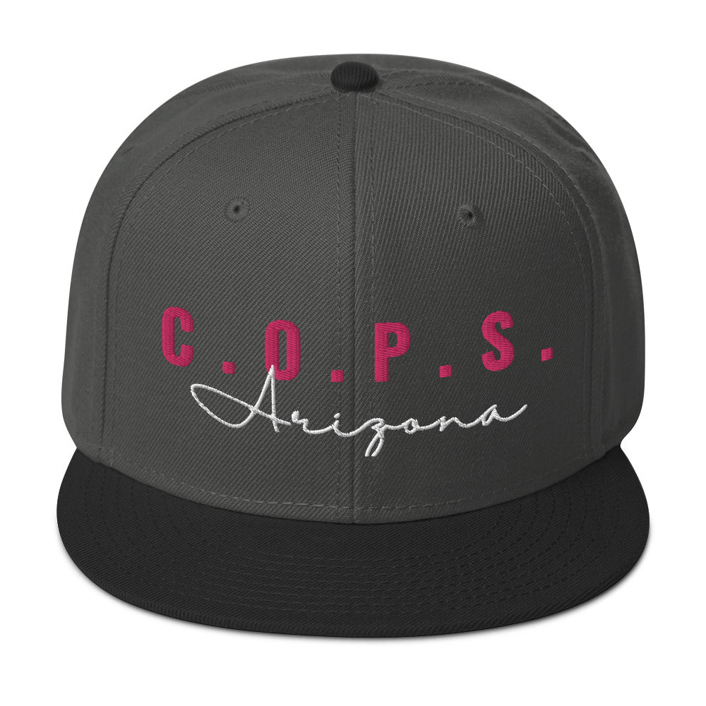 COPS Arizona Pink Snapback Hat