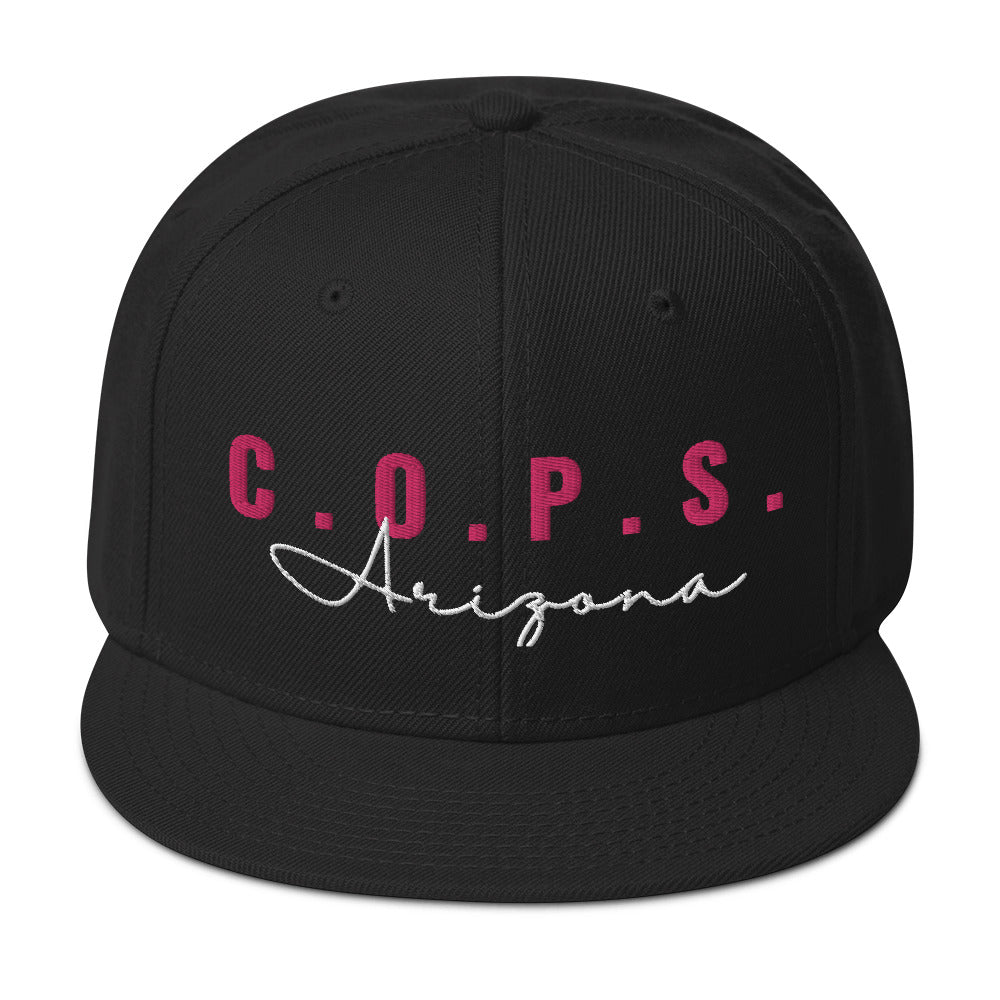 COPS Arizona Pink Snapback Hat
