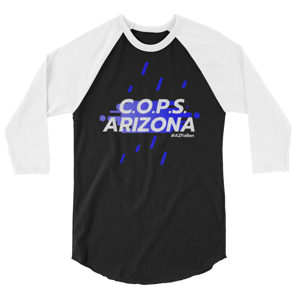 C.O.P.S. Arizona Shapes Men's 3/4 Sleeve Tee