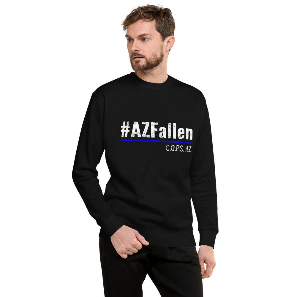 #AZFallen Men's Fleece Pullover Sweatshirt