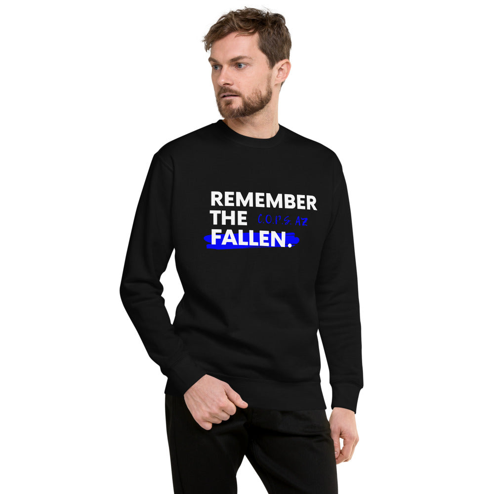 Remember the Fallen Men's Fleece Pullover Sweatshirt
