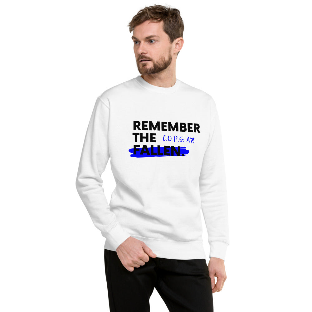 Remember the Fallen Men's Fleece Pullover Sweatshirt
