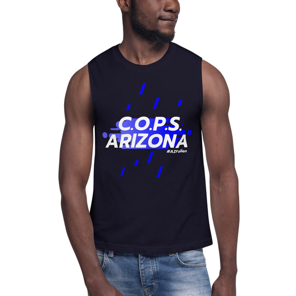 C.O.P.S. Arizona Shapes Men's Muscle Tank
