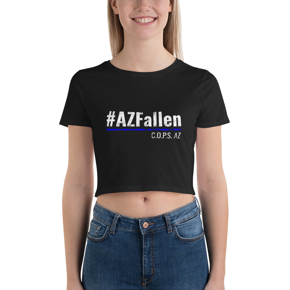 #AZFallen Women’s Crop Slim Fit Tee