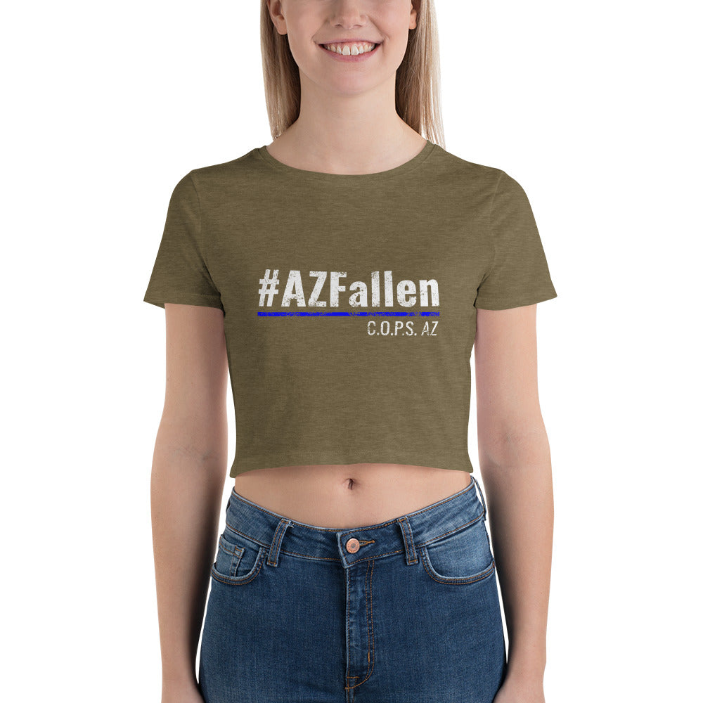 #AZFallen Women’s Crop Slim Fit Tee