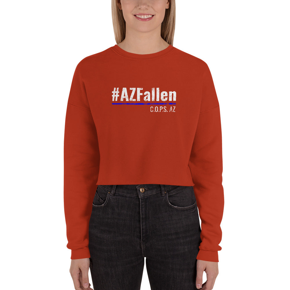 #AZFallen Women's Cropped Sweatshirt