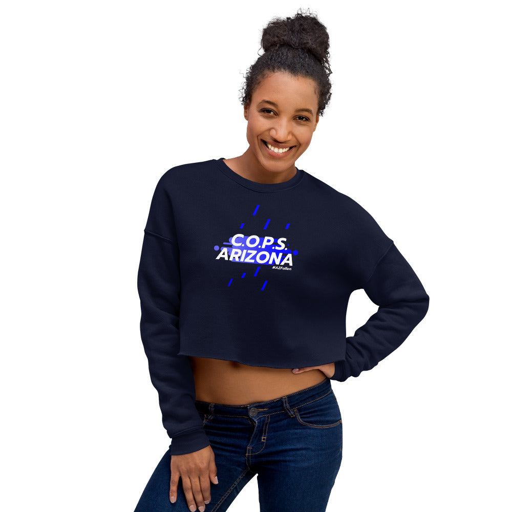 C.O.P.S. Arizona Shapes Women's Cropped Sweatshirt