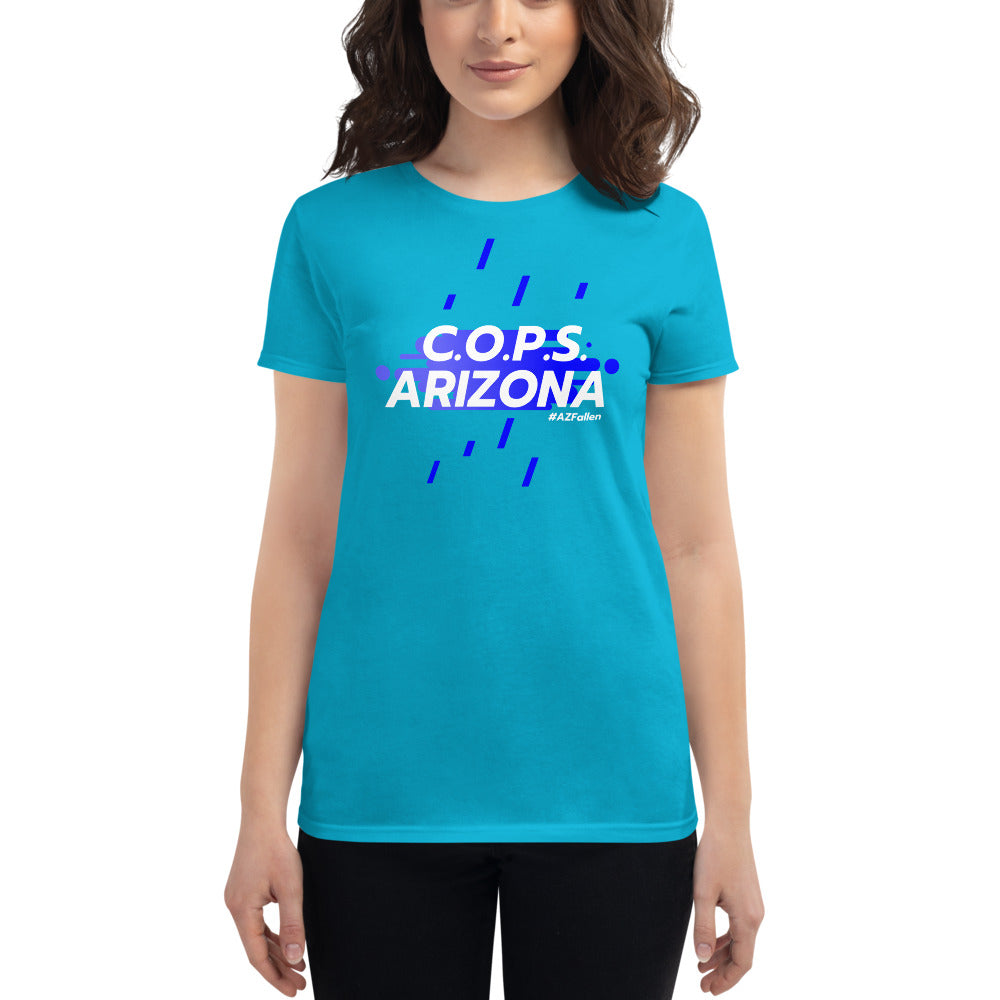 C.O.P.S. Arizona Shapes Women's Fashion Fit T-shirt