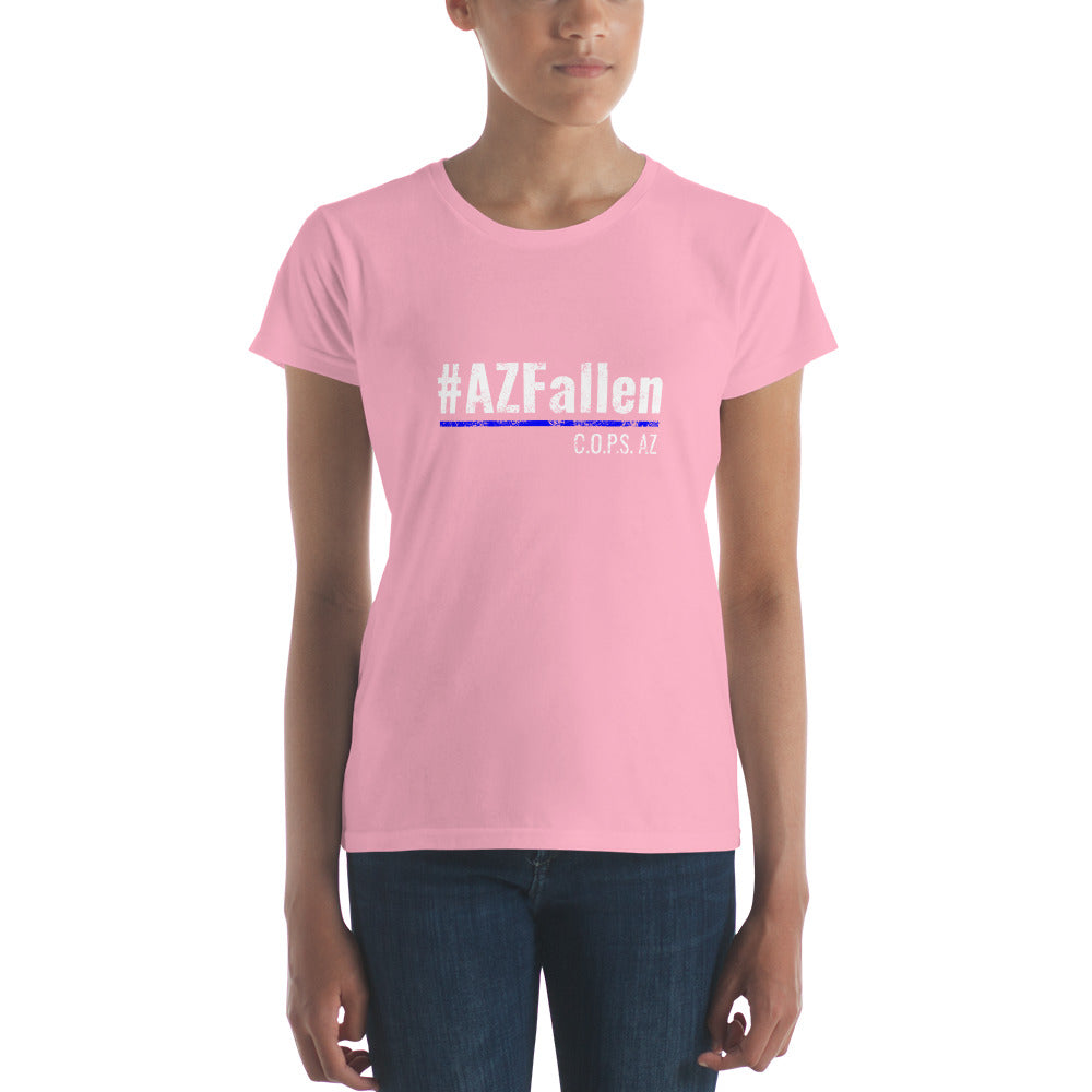 #AZFallen Women's Fashion Fit T-shirt