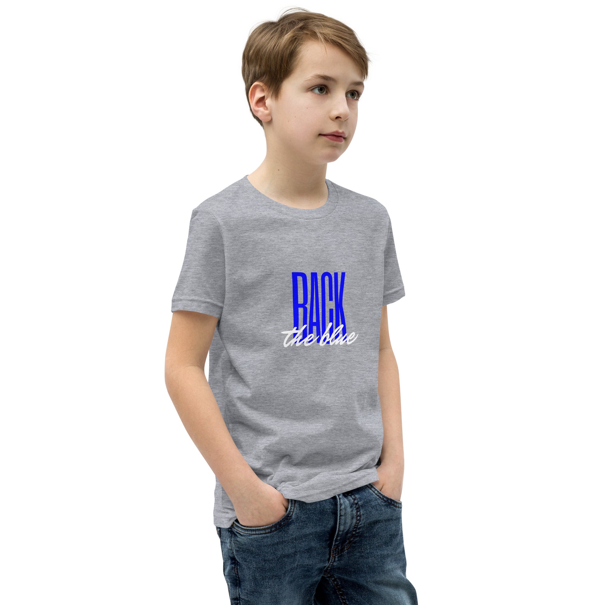 Back the Blue Youth Short Sleeve T-Shirt